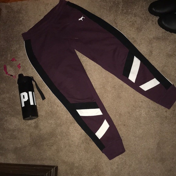 💝2 for 1:VS PINK MAROON Joggers & PINK bottle - Picture 4 of 8